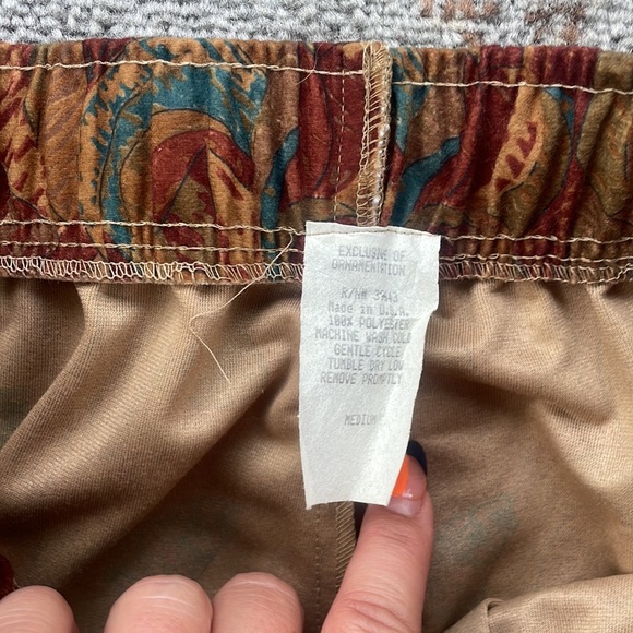 Cape Cod Sportswear Vintage Two Piece Set Abstract Design Small/Medium - Picture 8 of 10